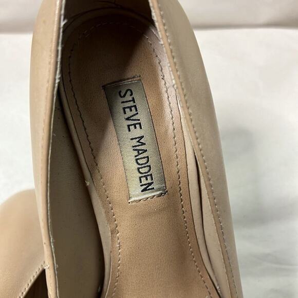 STEVE MADDEN DELERIUS LEATHER PUMPS SIZE 7.5 - Picture 3 of 6